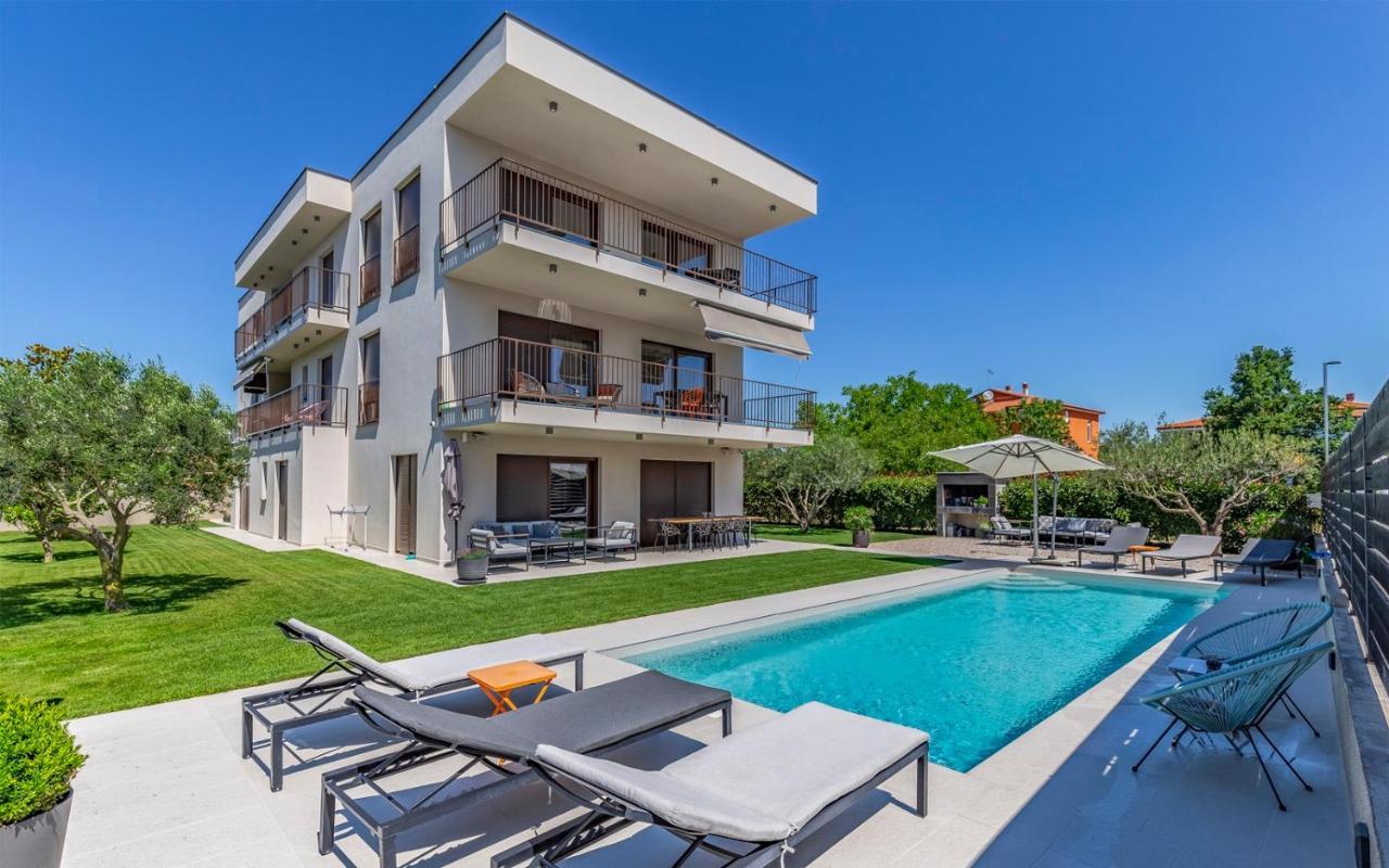 Ap Caci Mit Pool - Istriensonne 0712-0737 Apartment Medulin Ngoại thất bức ảnh